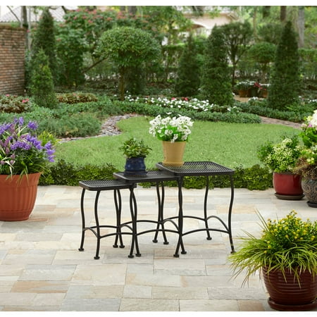 Better Homes And Gardens Seacliff Wrought Iron Nesting Better Homes And Gardens Wrought Iron Patio Furniture