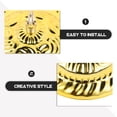 thumbnail image 3 of Minkissy Hanging Lamp Canopy Iron Golden Easy Installation for Living Rooms 1 Set, 3 of 5
