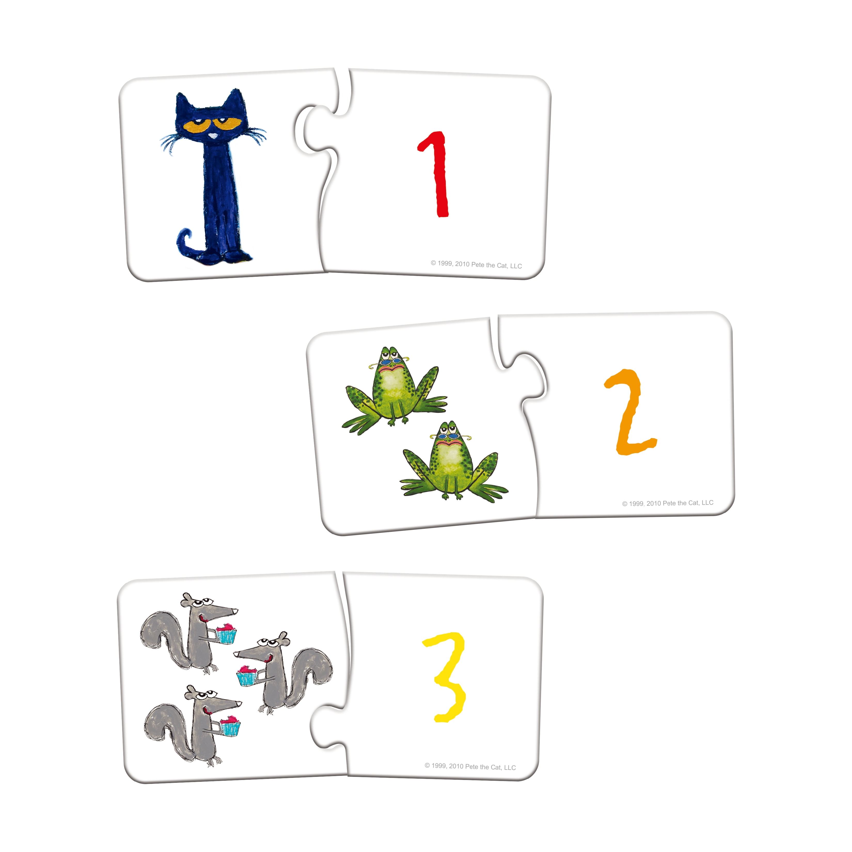 The Learning Journey Pete the Cat Match It! Tin - Counting
