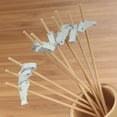thumbnail image 3 of BambooMN Decorative Fish Cocktail Fruit Sandwich Bamboo Picks Skewers for Catered Events, Holiday's, Restaurants or Buffets Party Supplies - 4.7" (12cm) - 100 pcs, 3 of 5
