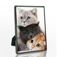 thumbnail image 1 of Decanit 5X7 Picture Frame Metal Thin Edge Photo Frames For Tabletop Display And Wall Mounting Black, 1 of 4