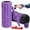Purple, variant on 5 In 1 Foam Roller Set  High Density Fitness Exercise For Deep Tissue Massage Ball Resistance Band Whole Body(orange)