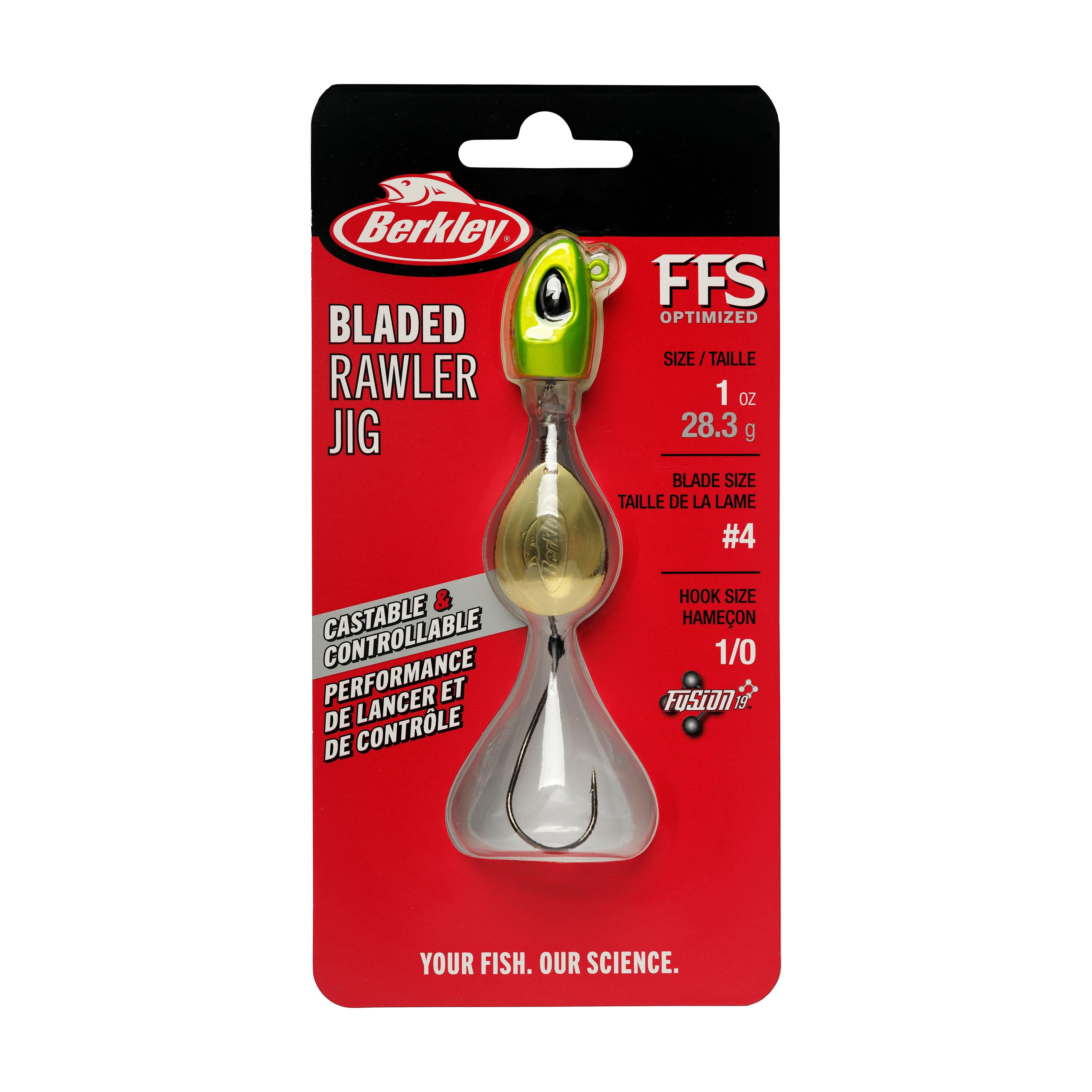 Berkley Bladed Rawler Jig, 1/0, Antifreeze