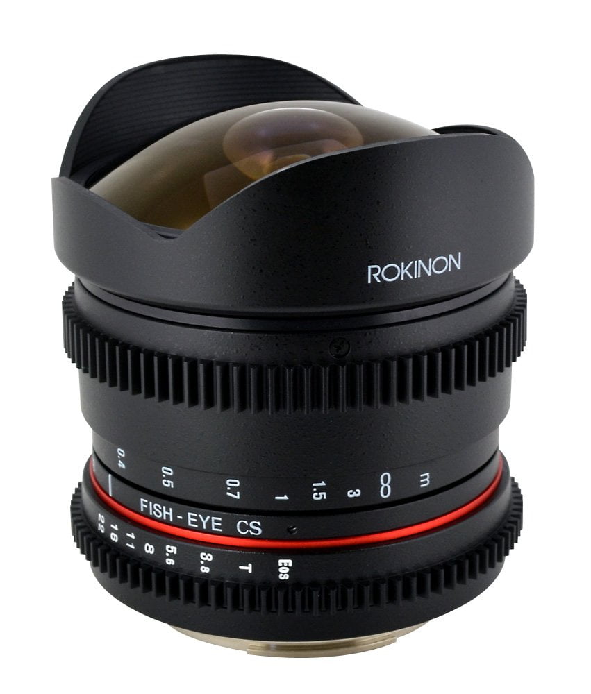 Canon  ＥＦ Rokinon 8mm T3.8 Cine Fisheye Lens for Canon EF Mount