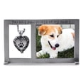 thumbnail image 2 of FB Jewels Silver-tone Pet Memorial Ash Holder Locket 3x5 Photo Frame, 2 of 3
