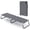 Gray, variant on Costway Folding Camping Bed Chaise Lounge Outdoor Portable Military Cot Sleeping Hiking Travel Gray