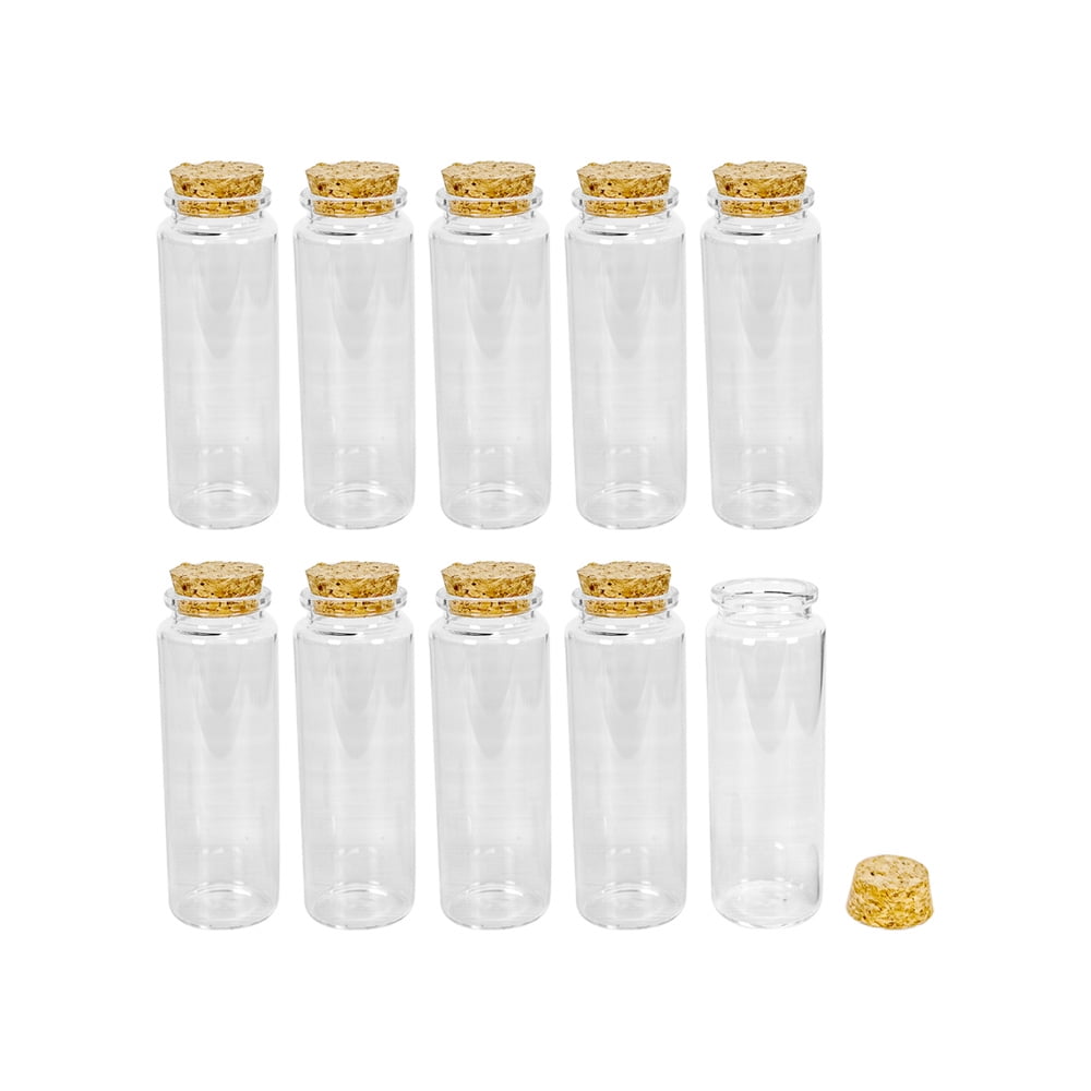 90ml Transparent Borosilicate Glass Bottle With Cork 90ml Breakable Glass Bottle Prop Gift Jars