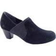 thumbnail image 2 of Women's Drew San Marino Pump Black Suede/Leather 7 N, 2 of 2