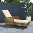 COSCO Outdoor Living Adjustable Chaise Lounge Chair Patio Furniture