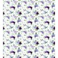 thumbnail image 3 of Floral Duvet Cover Set, Repetitive Lilac Tones Flowers Hydrangea Rose Print, Decorative 3 Piece Bedding Set with 2 Pillow Shams, Queen Size, Plum Blue Violet, by Ambesonne, 3 of 3