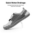 thumbnail image 3 of Zapatos Acuáticos NORTIV 8 TREKLADY para Mujer Talla 8 Blanco Gris, 3 of 5