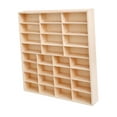 thumbnail image 3 of figatia 1/64 Car Display Rack Shelf Figures Display Cabinet Collectibles Multifunction Miniature Display Case for Home Figurine Shelf 28 grids, 3 of 9