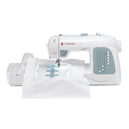 Machine Embroidery Stitches - Singer XL-400 Futura Sewing and Embroidery Machine with 125 Embroidery Designs and 30 Built-in Stitches