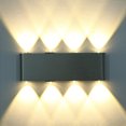 thumbnail image 4 of Lámpara de entrada personalidad extremadamente simple creativa led hogar lámpara de pared curva sala de estar pasillo lámpara de noche lámpara, 4 of 5