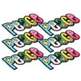 thumbnail image 4 of LAFGUR Cloth Patch,6Pcs Cloth Patch Colorful English Letters Hand-Made DIY Clothes Decoration Accessories,Cloth Sticker, 4 of 8