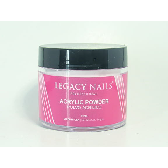 Legacy Nails Pink Acrylic Powder 2 OZ