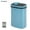 Blue, variant on XF XINFENG 13 Gallon 49 Litre Dustbin Kitchen Trash Can with Lid Automatic Sensor Touch Bin,Garbage Can, Waste Bin, For Bathroom/Double Bed/Bedroom/Home/Office, Black