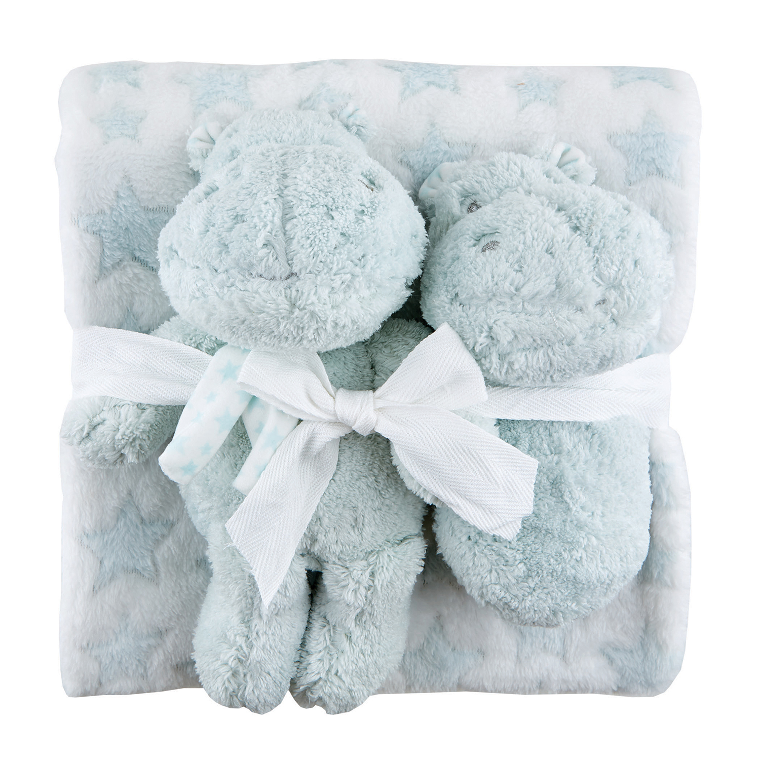 soft toy with blanket