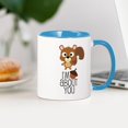 thumbnail image 3 of CafePress - I'm Nuts About You Mugs - 11 oz Ceramic Mug - Novelty Coffee Tea Cup, 3 of 4