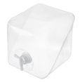 thumbnail image 1 of Plegable Agua Contenedor 10L Portátil Almacenamiento Portador Cubo Jarra con Espiga Sellado Tapa para Exterior Senderismo Acampar Navegación Natación, 1 of 6