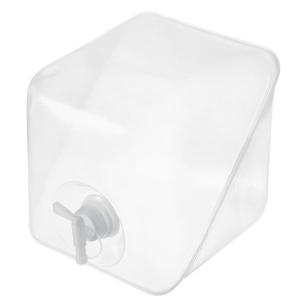 Uxcell 10 L Collapsible Water Container Cube Jug with Spigot and Sealing Cap