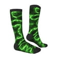 thumbnail image 3 of Easygdp Green Lightning Fashionable Adult Sockings&Sports Sockings&Breathable Sockings, Non-Pilling,Contrasting Color Design, 3 of 9
