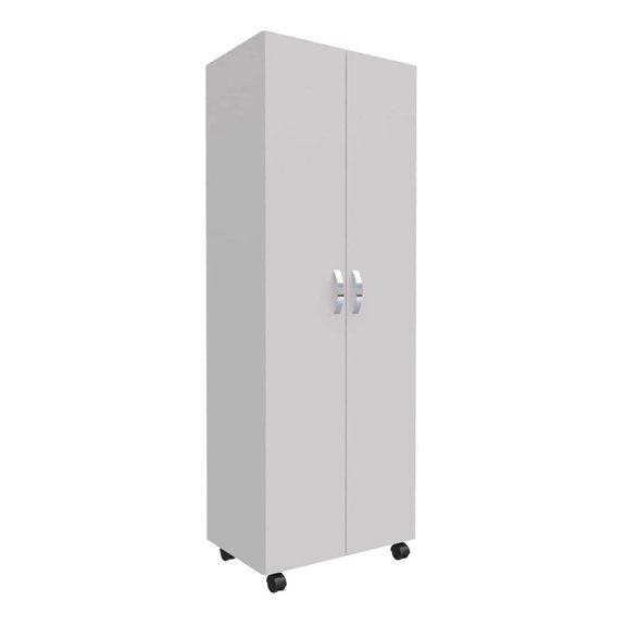 Mueble Auxiliar Maderkit Alicante Blanco Nevado 60 cm Ancho x 168.9 cm Alto x 40.5 cm Fondo