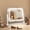 White-14"L x 12"W, variant on 28"L x 20"W White Vanity Mirror with Lights, 3 Color Dimmable Smart Touch Screen Makeup Mirror