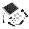 ALSLIAO Solar Panel Water Pump Regulating Switch Fountain Swimming Pool