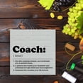 thumbnail image 7 of Zomyto 5"x5" Funny Coach Definition Sign, Rustic Coach Gifts Home Office Desk Decor for Men Women, Shelf Table Decor Appreciation Thank You Gifts for Coach, 7 of 7