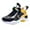 Yellow, variant on Boys Waterproof Ankle Boots Warm Faux Fur Fashion Sneakers Traines High Top Booties Walking Shoes