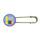 thumbnail image 1 of Soy de Camerún EsES Broche De Broche De Metal Antiguo Unbranded M, 1 of 3