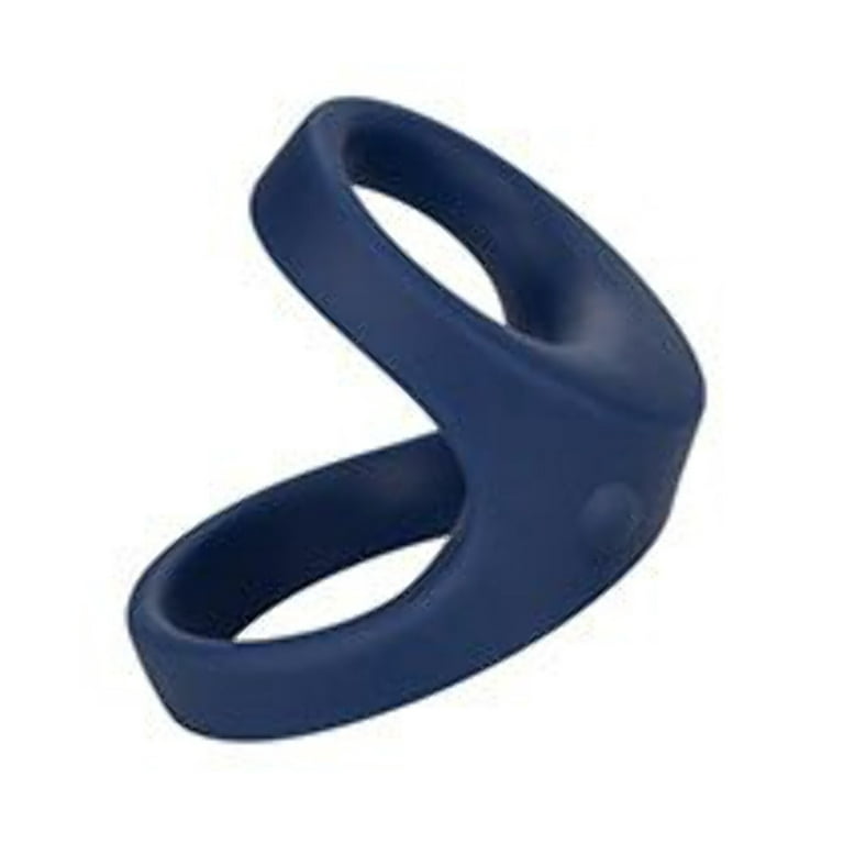 CalExotics Viceroy? Rechargeable Max Dual Cock Ring Silicone Sex Toy for  Men - Blue - Walmart.com