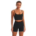 thumbnail image 1 of 2 uds. De traje de Yoga sin costuras para mujer, Sujetador deportivo, chaleco, mallas de cintura alta, pantalones cortos, conjunto de gimnasio, ropa de entrenamiento, ropa deportiva A056 Tan Jianjun  unisex, 1 of 2