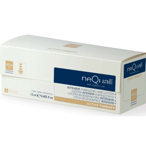 Ever Ego Nequal Intensive Energizing Hair Lotion 12 Vials x 0.4 ounces