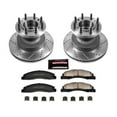 thumbnail image 3 of PowerStop Front Z23 Evolution Sport Carbon-Fiber Ceramic Brake Pad and Drilled & Slotted Rotor Kit Fits: FORD Select Models K4717, 3 of 10