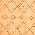 thumbnail image 1 of Ahgly Company Indoor Square Solid Orange Modern Area Rugs, 8' Square, 1 of 4