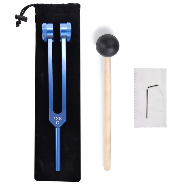 Tenedor de afinación LeSage Otto 128Hz Biosonics Weighted Diapason