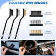 thumbnail image 3 of Nilight 15PCS Car Detailing Kit Auto Cleaning Tools Wash Set with Storage Carry Bag Beginners Easy to Use for Interior Exterior Car Care Clean Windshield Dashboard Seat Air Vents Wheels Tires, Blue, 3 of 9