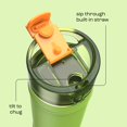 thumbnail image 4 of Bubba Water Bottle, 24 Oz, Stainless Steel, Vacuum Insulated Leakproof, DualSip 2-Way Lid, Glow Up, 4 of 9