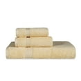 thumbnail image 2 of BNM Egyptian Cotton Luxury 3 Piece Towel Set, Canary, 2 of 8