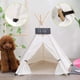 thumbnail image 3 of Tipi para Mascotas scnbom Tienda para Perros y Gatos con Colchón hasta 15 kg, 3 of 9
