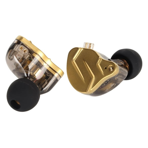in Ear Monitors Earphones, HiFi Stereo Wired Earbuds with Detachable 2Pin Cable, Dual Drivers, Memory Ear Hooks, for Musician Audiophile