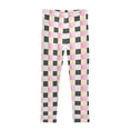 thumbnail image 4 of joogoo Girls' Leggings Pastel Checkered-a1 Yoga Pants 4T, 4 of 8