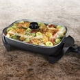 thumbnail image 4 of BLACK+DECKER Electric Skillet, 12”x15”, Deep Dish, Nonstick Surface, Black, SK1215BC, 4 of 5