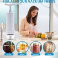 thumbnail image 2 of Kit de Sellador al Vacío para Frascos Mason BUVLIVU Compatible con FoodSaver, 2 of 6