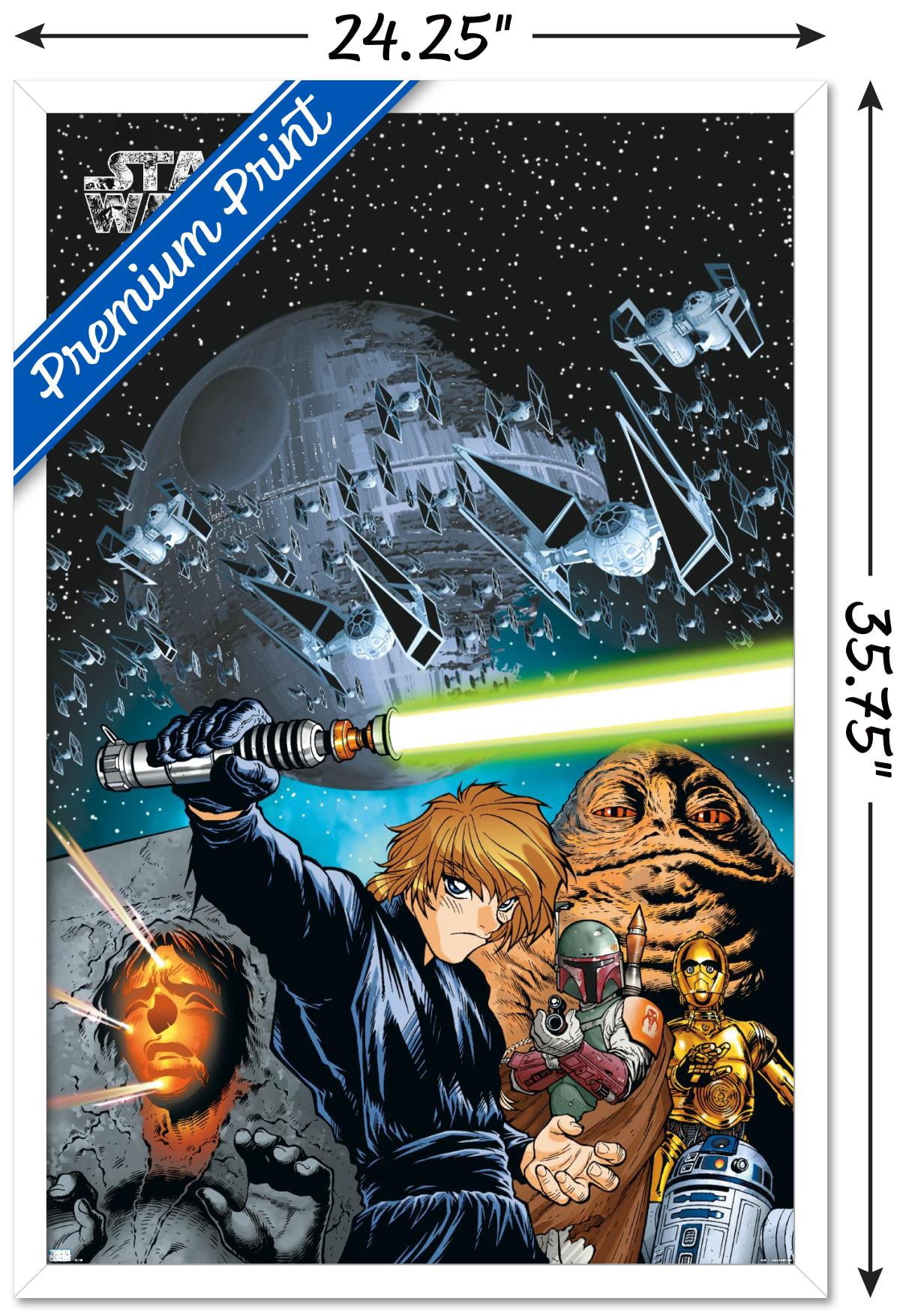 Star Wars: Manga Madness - Return of the Jedi Wall Poster with