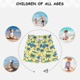 thumbnail image 6 of Shark Car Palm Pattern Swim Trunks Quick Dry Beach Pool Board Shorts Lightweight Stylish Print Sizes 2T to XL, 6 of 8