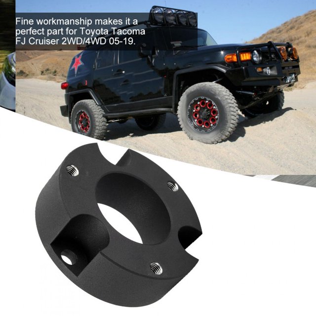3inch Front Leveling Lift Kit for Tacoma, FJ Cruiser 2WD/4WD 0519, CNC Machined Billet Aluminum