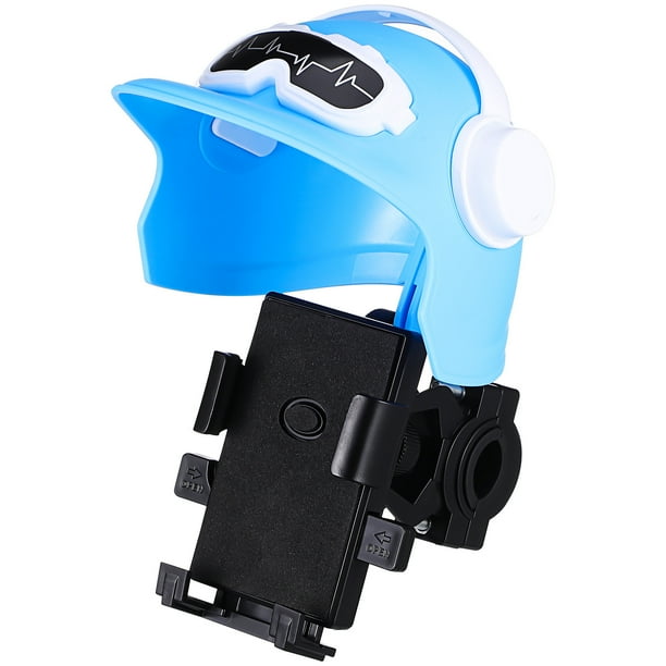 Soporte para teléfono de bicicleta Soporte para teléfono para motocicleta Soporte para teléfono Manillar Abrazadera para teléfono con escudo